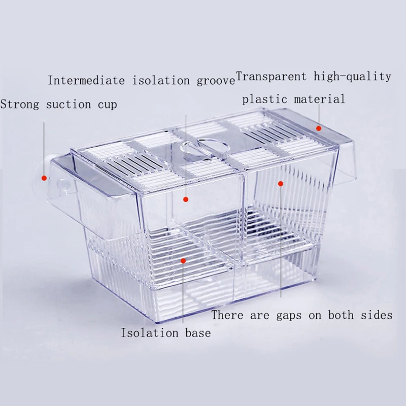 Fish Aquarium Fish Breeding Box Aquarium box tropical fish breeding box production transparent plastic aquarium supplies