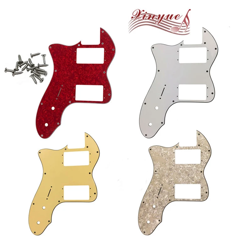 Xinyue Per Gli Stati Uniti Mancini 13 Fori Serie Classica 72 Telecaster Tele Thinline Battipenna Per Chitarra Con Pickup Humbucker Ad Ampia Gamma