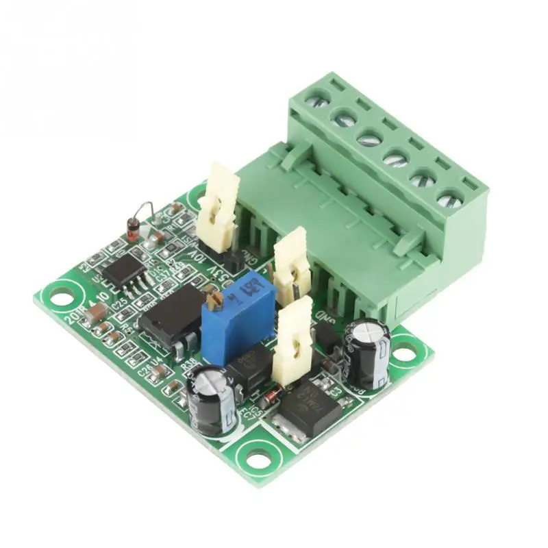 Frequency to Voltage Converter Frequency to Voltage Module 0-10Khz To 0-10V Converter Module With Isolation F/V Frequency Counter Tester Frequency Meter