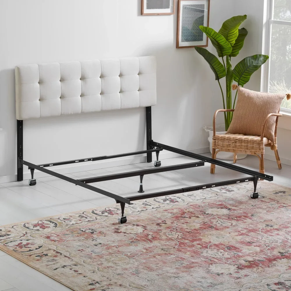 

Rest Haven Metal Adjustable Bed Frame with Wheels, Queen/Full/Twin