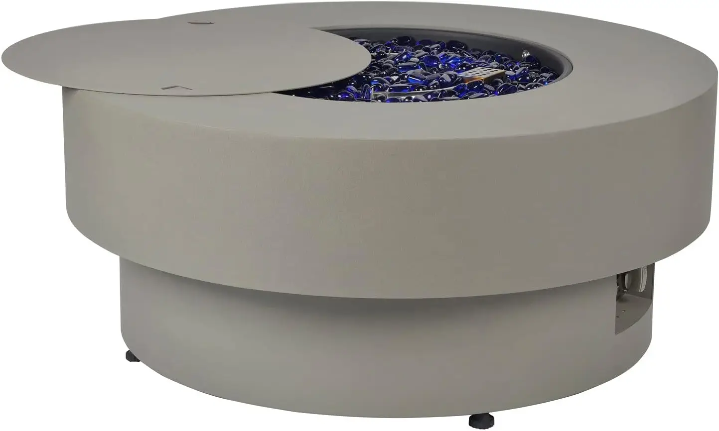 Flint & Concrete 33" Propane Fire Pit Table 4