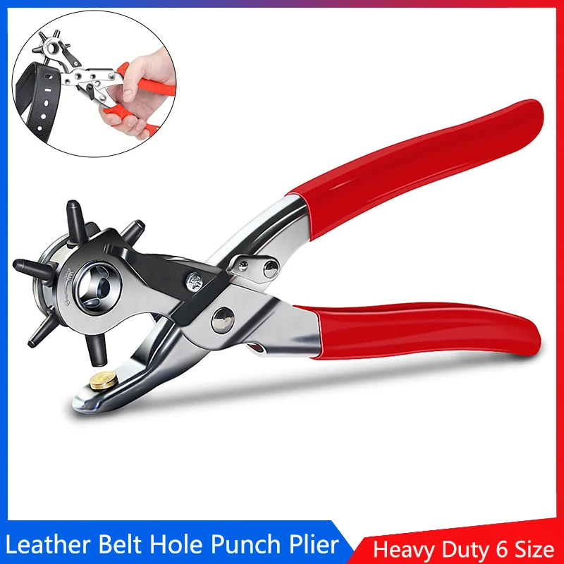 Versatile Leather Punching Pliers Tool