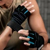 Gym Gloves Fitness Weight Lifting Gloves Body Building Training Sports Exercise Cycling Sport Workout Glove for Men Women M/L/XL 1