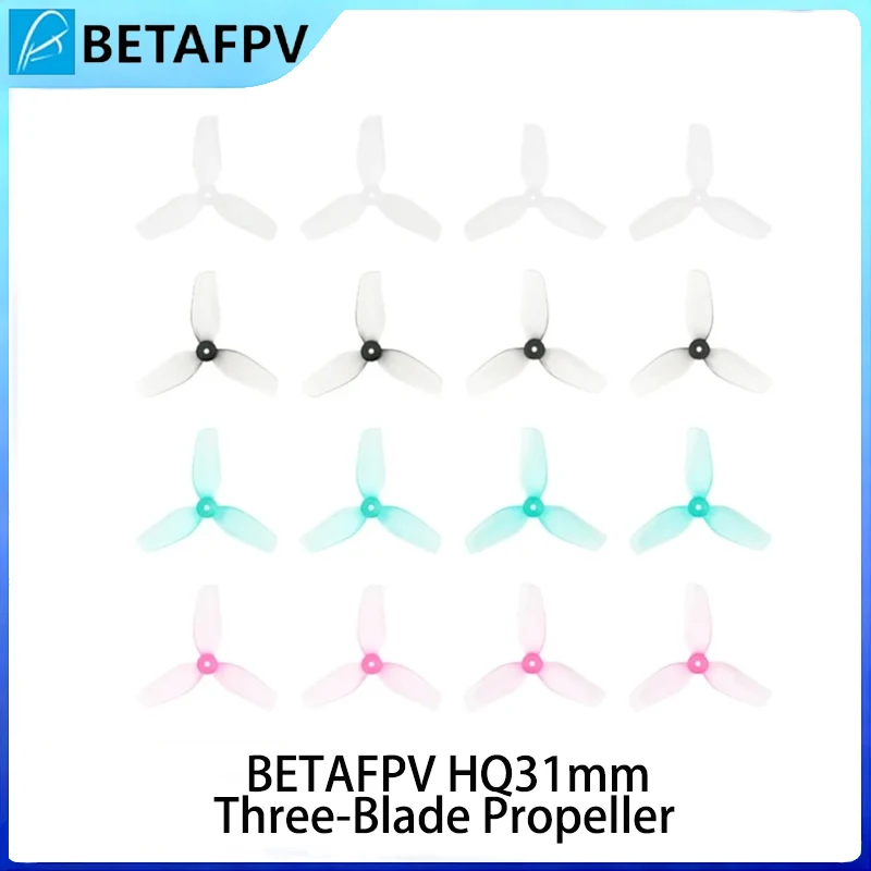 Hélices HQ 31mm 3 Pales pour Drone FPV Micro - Lot de 4