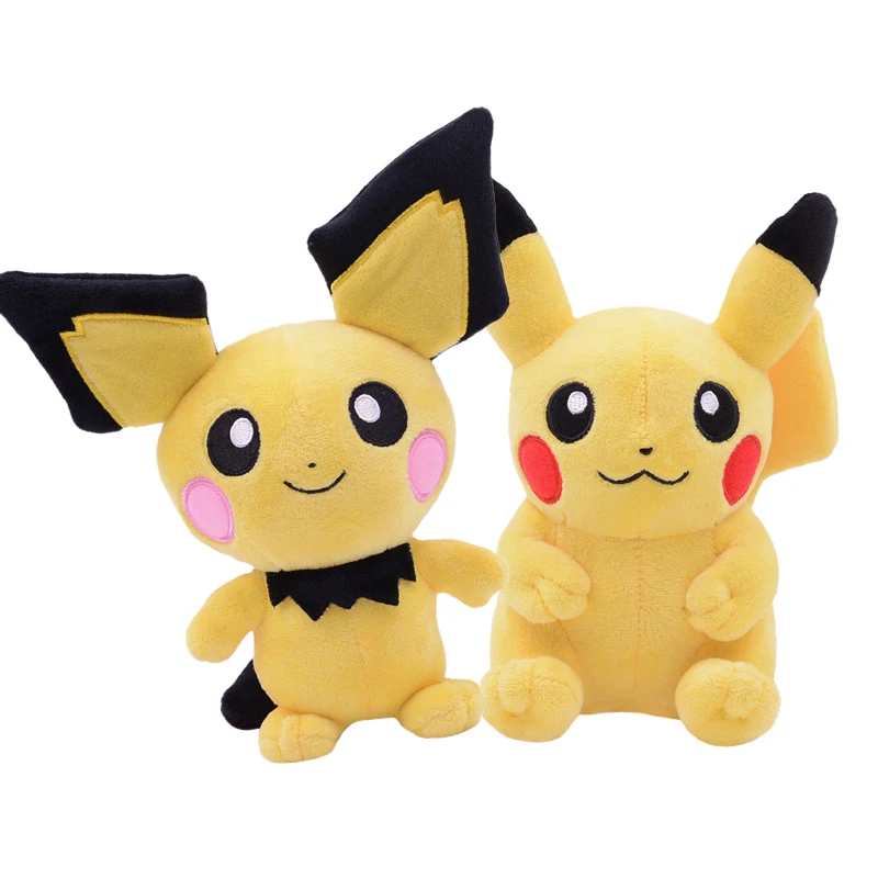 Pokémon Eevee e Pikachu 2 Pack Pelúcia Animais Recheados 8 Polegadas -  Carrefour