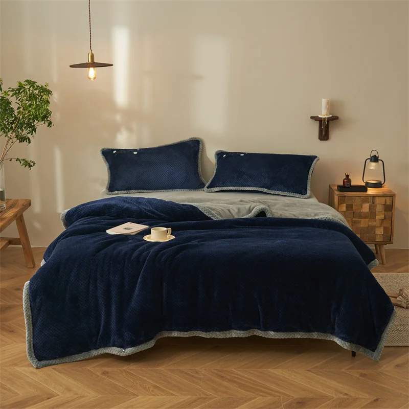 

New Multifunctional Blanket With Zipper Blanket Cover Children's Room Office Home Blanket Cover Autumn And Winter