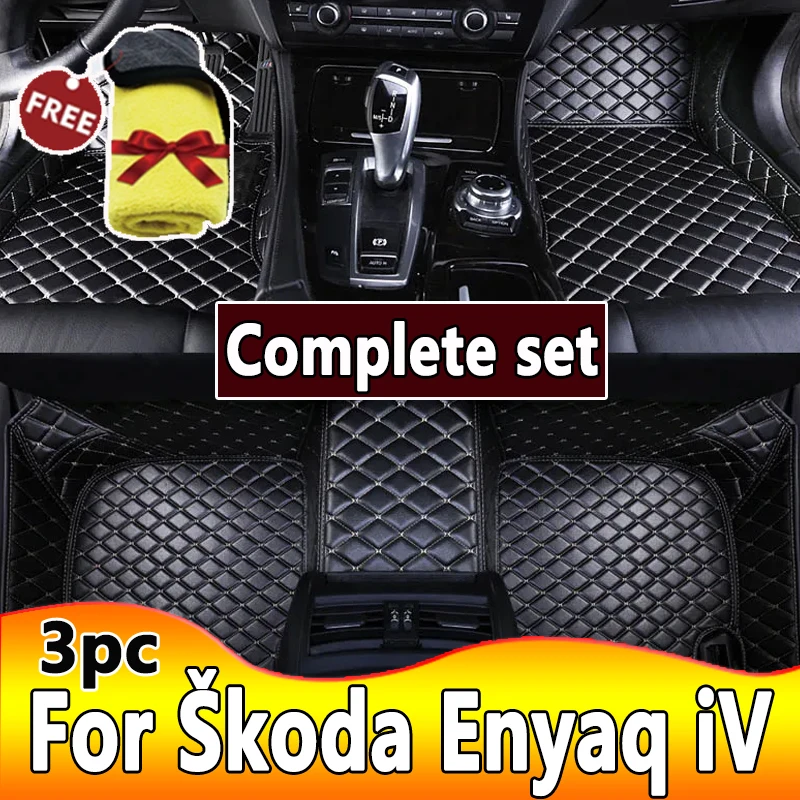 

Car Mats Floor For Škoda Enyaq iV 2016~2022 Rug Car Mats Tapetes Para Carro Alfombrillas Coche Floor Mats Car Accessories