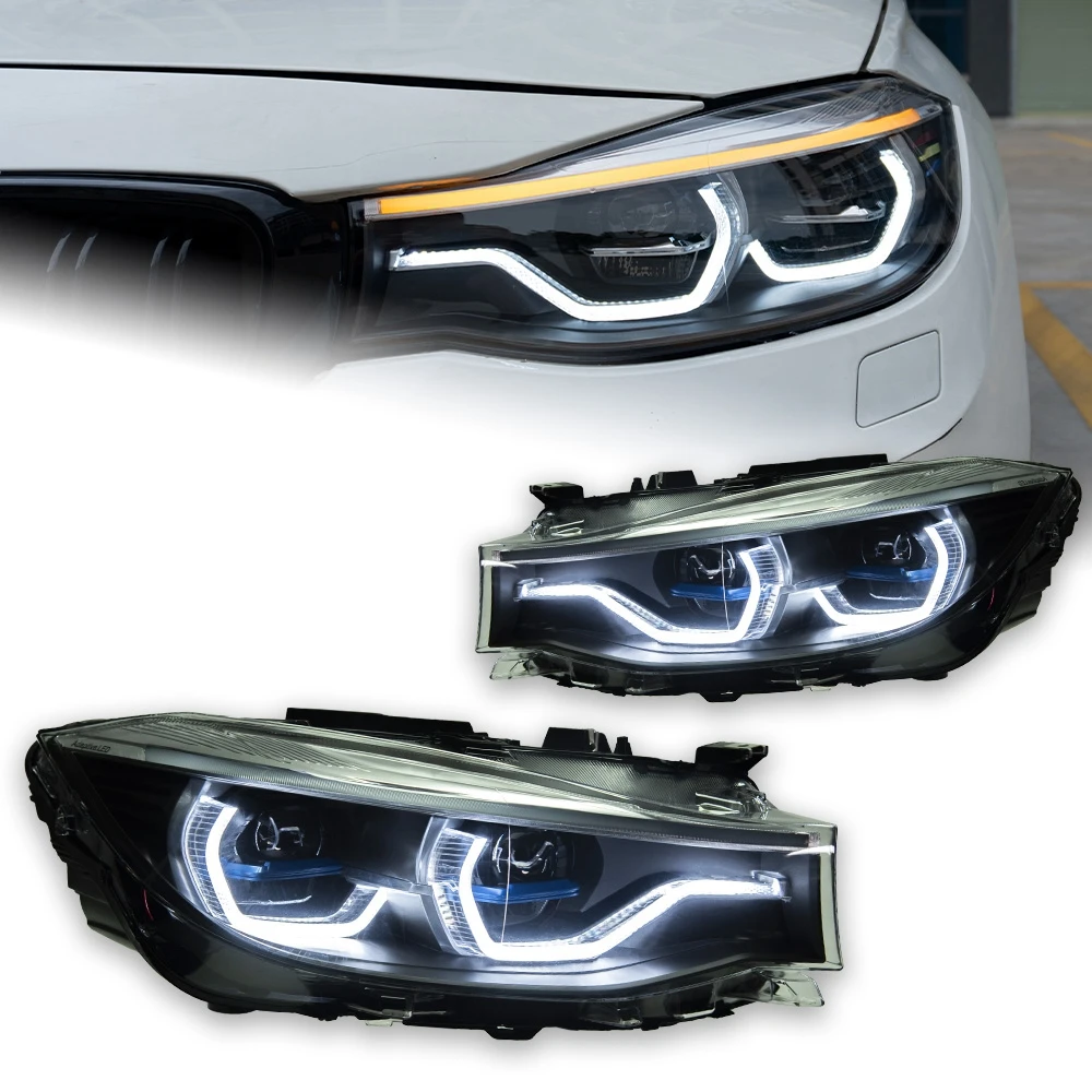 LED Scheinwerfer Für BMW 3er GT F34 2013-2020 - Frontleuchten Upgrade Set