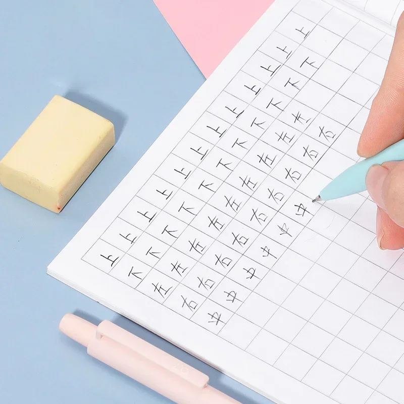 모란디 이동식 자동 펜슬, 높은 값 0.5mm, 0.7mm, 삼각형 막대, 학생 심플 컬러 펜, 20 개