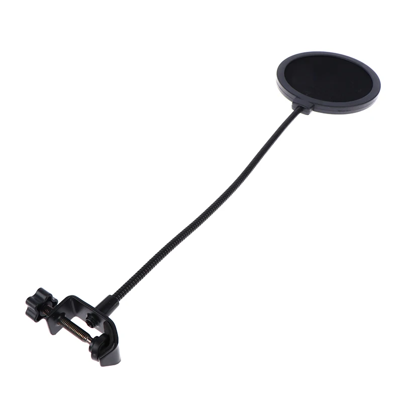 1 pz microfono Pop Filte filtro audio da studio a doppio strato per accessori di registrazione broadcast - immagine 6