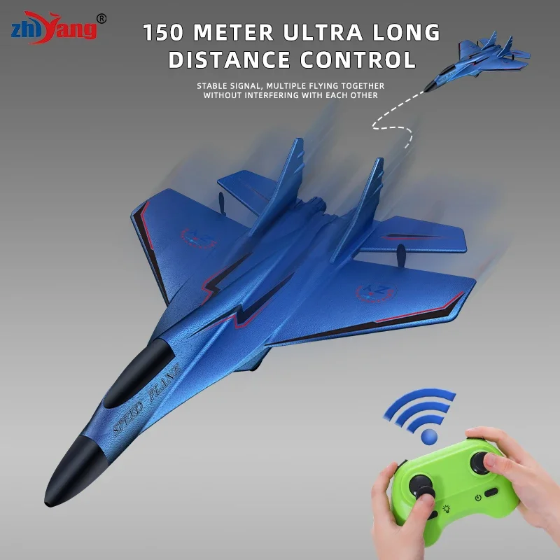 ZY-320 Remote Control Airplane With LED Lights RC Drone Plane EPP Foam RC Aircraft RC Jet Toys For Kids Beginners Birthday Gift 5