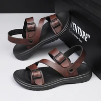 Sandales décontractées pour hommes, tongs d'été, pour loisirs, plage, vacances, chaussures d'extérieur confortables 3