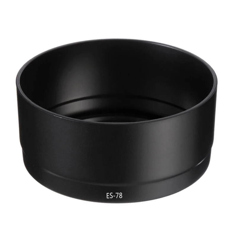 ES-78 Gegenlichtblende Für Canon EF 50mm F/1.2L USM – Matt, Bruchsicher, Als Objektivschutz