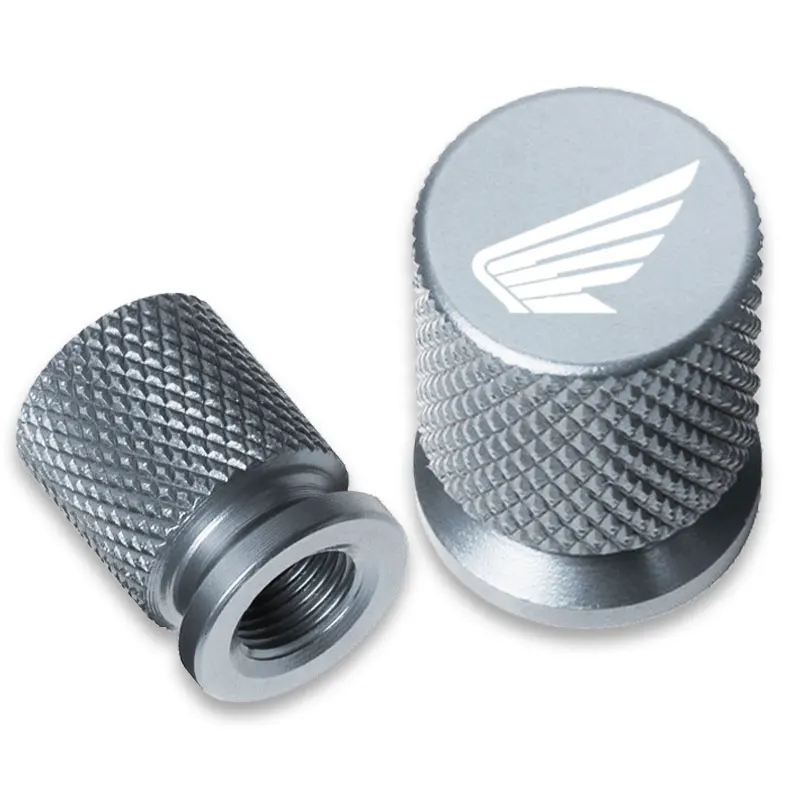 Bouchons De Valve Moto En Aluminium CNC – Pour Honda Hornet, Shadow, PCX, XADV… (lot De 2) - 2