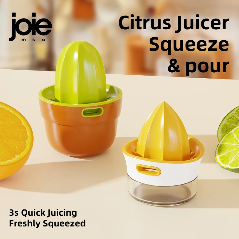 Manual Stainless Steel Citrus Juicer - Small Hand Press For Lemons, Oranges, Limes With Pulp Filter - View #8