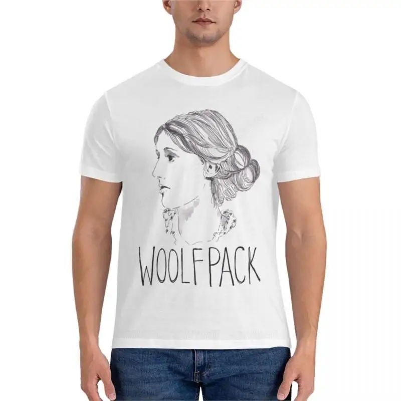 

Футболка Virginia Woolfpack Essential, летняя одежда, футболки на заказ, дизайн ваших собственных футболок