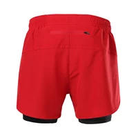 ARSUXEO Men’s Running Shorts 2 in 1 Spring Gym Athletic Training Fitness Outdoor Jogging Short Pants Quick Dry Brearthable  B179 2