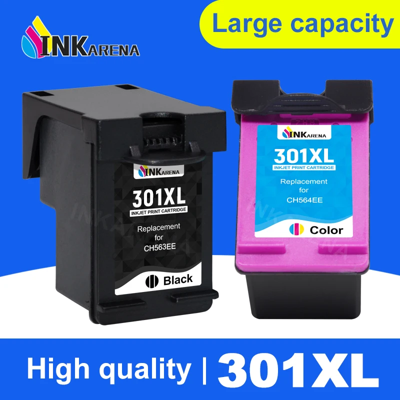 

Картриджи для принтера HP 301 XL HP301 HP301 301XL Deskjet 2050se 2054A 1050se 3050se 3050A 3052A Envy 5530
