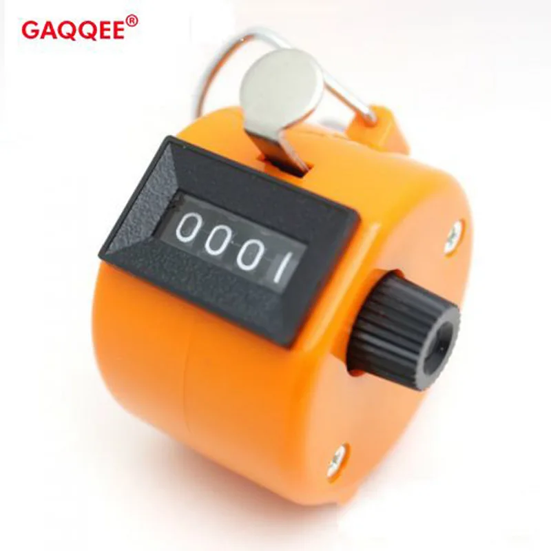 Metal Hand Tally Counter, 4 Digit Number Counters