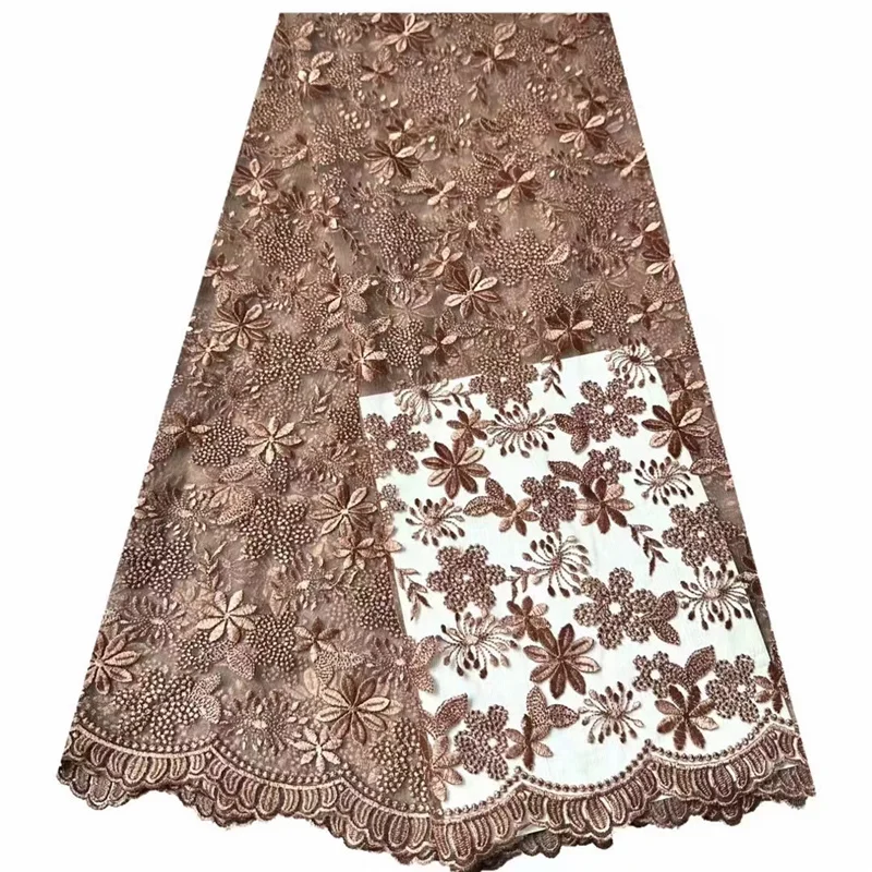 

Африканская швейцарская кружевная ткань с ручной вышивкой 2023, Высококачественная нигерийская хлопковая кружевная ткань для женских фотоплатьев