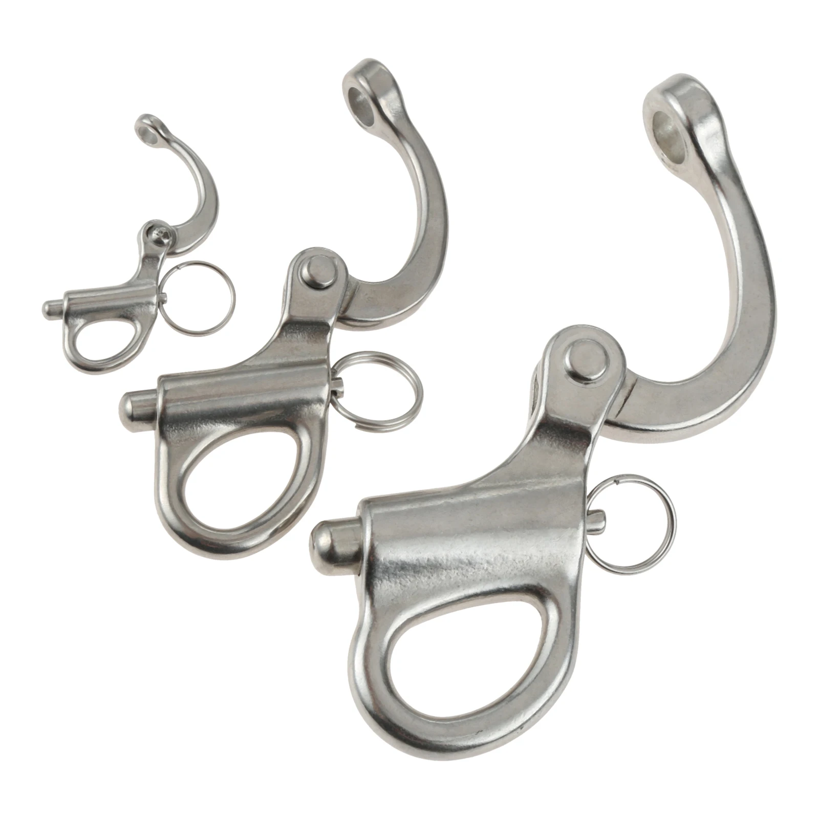 Hardware Safety Quick Release Stainless Steel Snap Hooks - China Commercial Snap  Hook Rigging, Commercial Snap Hook