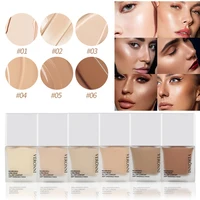6 colors Concealer Foundation makeup products Liquid Oil-control Cover Dark Skin Care Makeup foundation Face Makeup Cosmetics 2