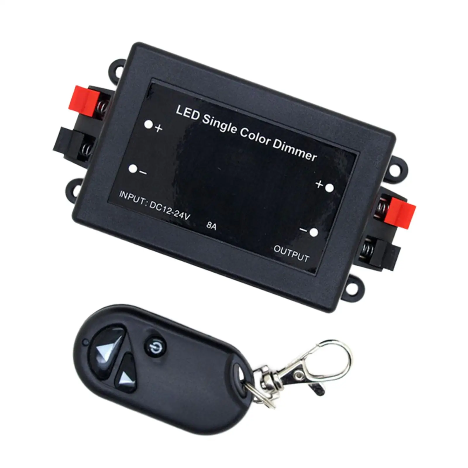 차량용 LED 단색 조광기 컨트롤러, 원격 리모컨 스위치, 8A, 3 키