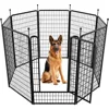 Rollick Dog Playpen for Yard, RV Camping, 50 inch 8 Panels for Large Dogs│Patented 1