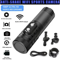 Outdoor Action Camera Mountain Bike Motorcycle Helmet Camcorder Mini Cameras Sport DV Video Recorder Action Cam with Flashlight 1