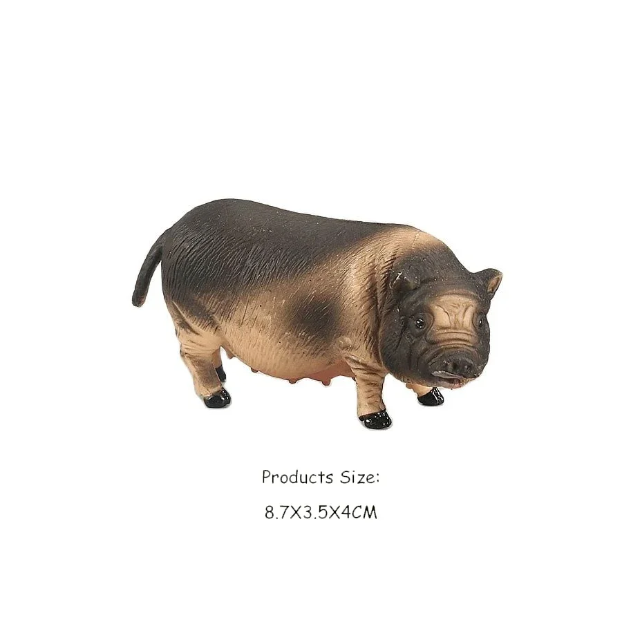 Pig Family Figurine Set - Animal Farm Toy Collection