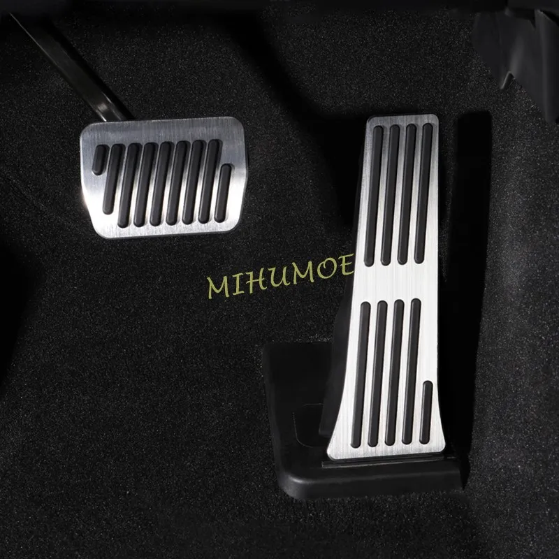 Non-Slip Aluminium Alloy Car Brake Gas Pedal Pad Cover For Ford Explorer Accessories