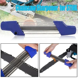 Affûteur de chaîne de tronçonneuse 2 en 1, affûteur de chaîne, outil d'affûtage rapide, affûtage adapté à l'affûtage, outils abrasifs, manuel 