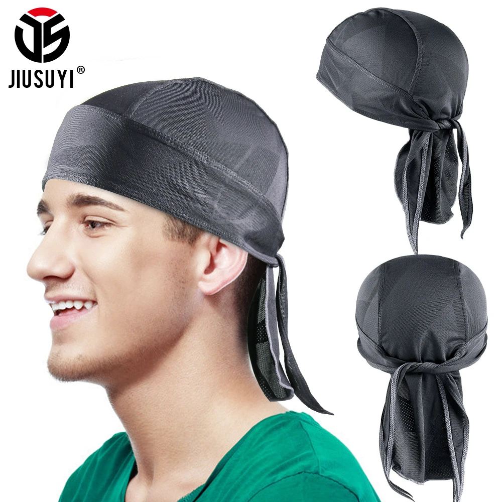 Summer Quick Dry Cycling Helmet Liner Cap Sports Anti UV Breathable