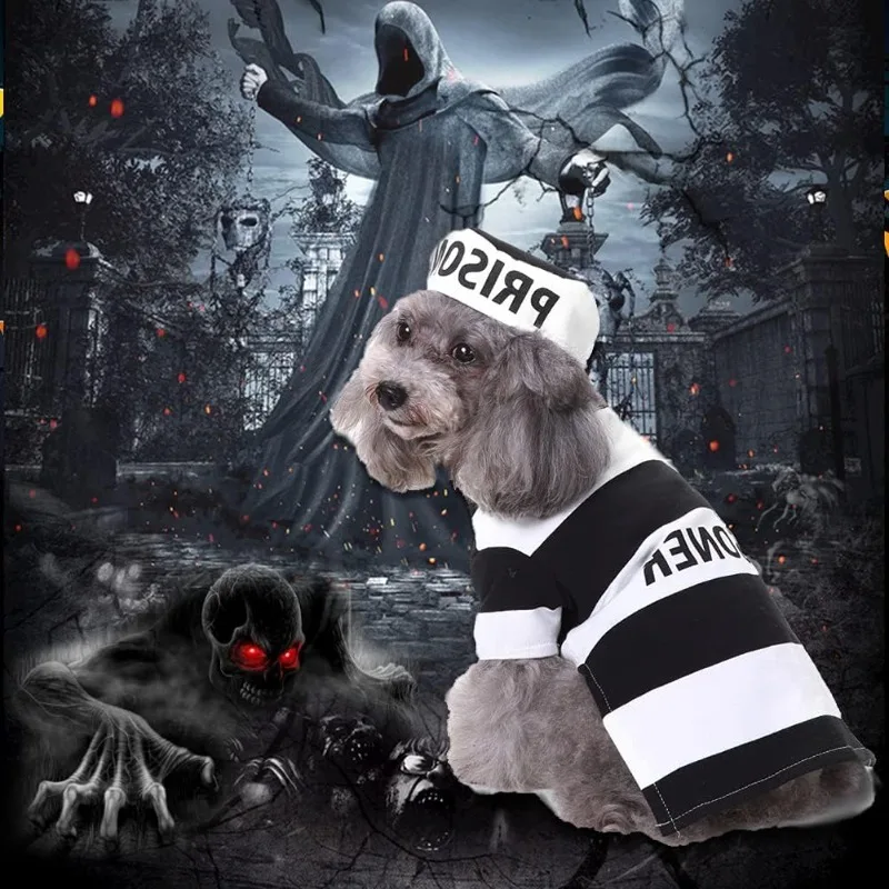 Prisoner Dogs/Cats Costume 2