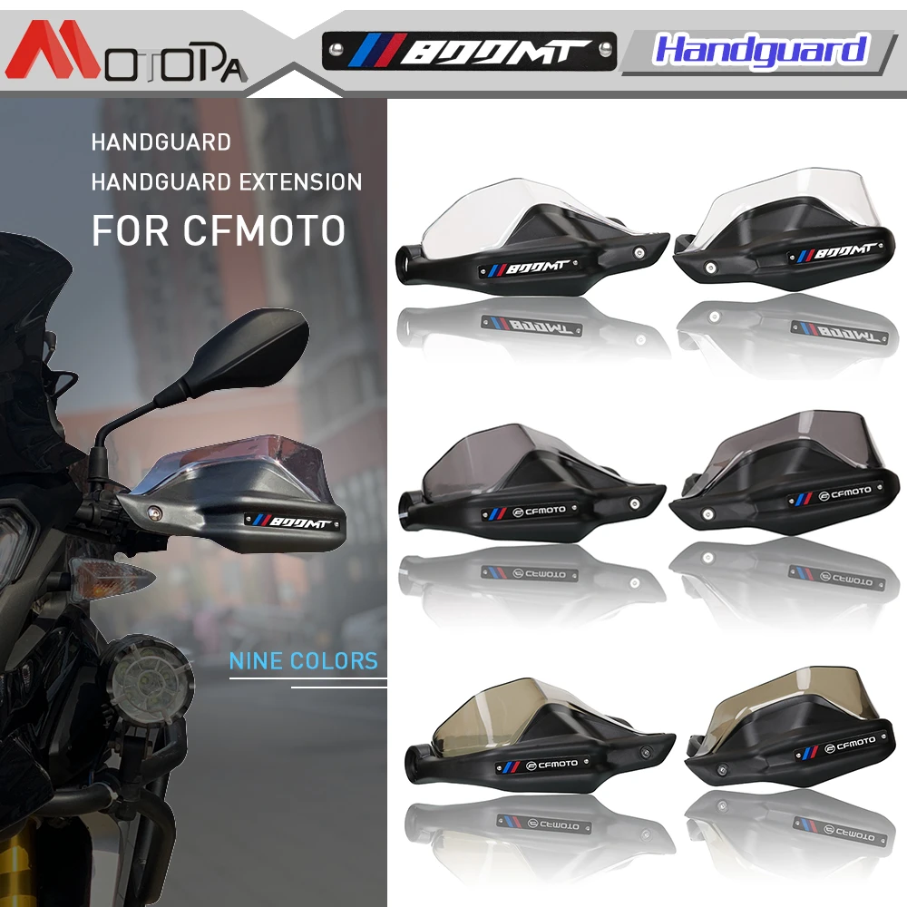1 Pair Motorcycle Handguards For Cfmoto 400gt 650gt 800mt 650mt 400mt