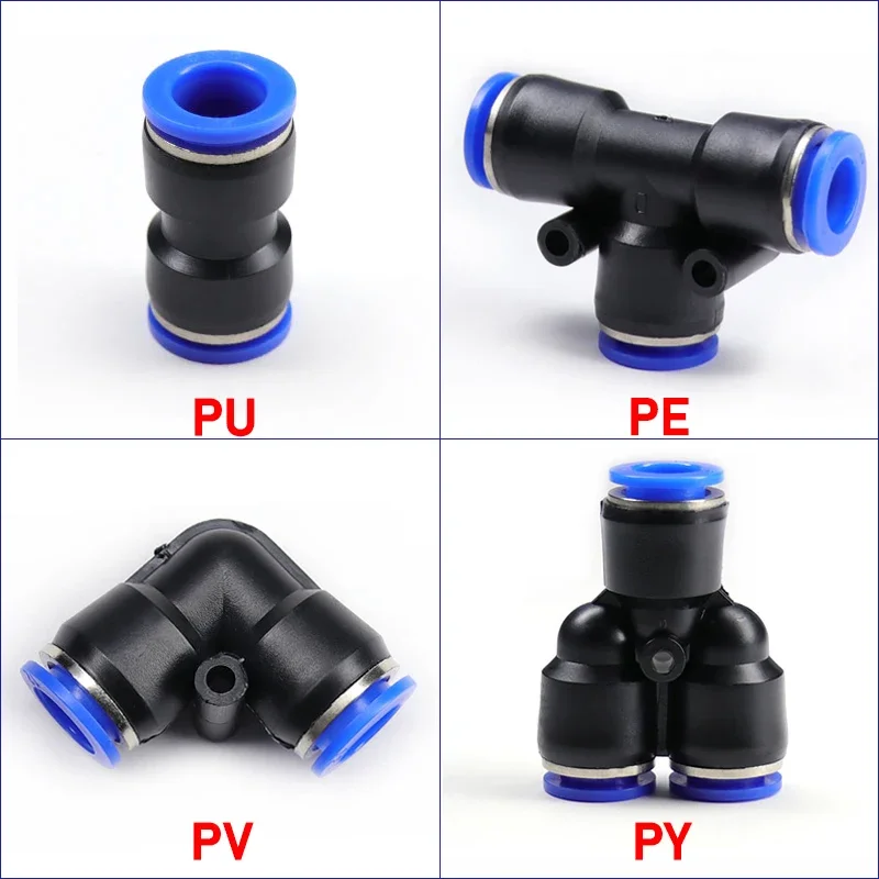 Hose Pipe Fitting Pipe Fitting for Pneumatic 1~50pcs