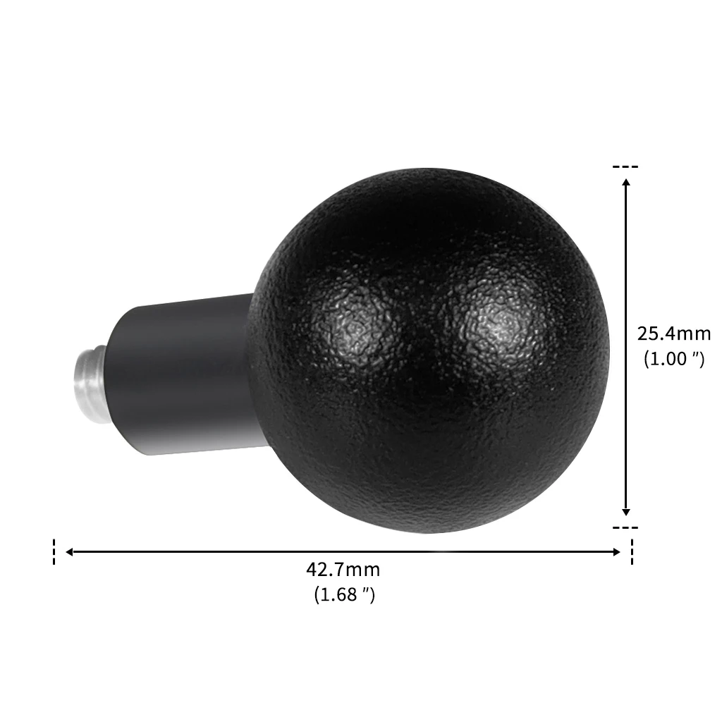 25 mm Kugelkopf-Adapterhalterung 1/4 Zoll / M6 Arri Schraubenloch für Gopro Insta360 Go Ultra Osmo 360 ° Action 5pro Kamera Fahrradhalterung – Detail 7