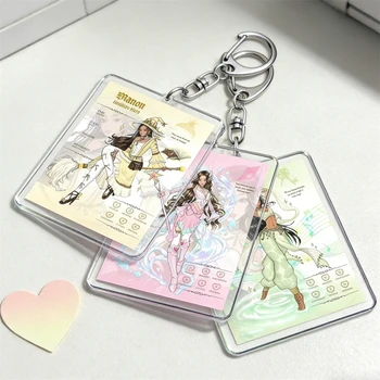 Portachiavi Kpop Band Katseye Chibis per Accessori Borsa, Ciondolo Yoonchae Megan Lara Sophia Daniela, Regali per i Fan