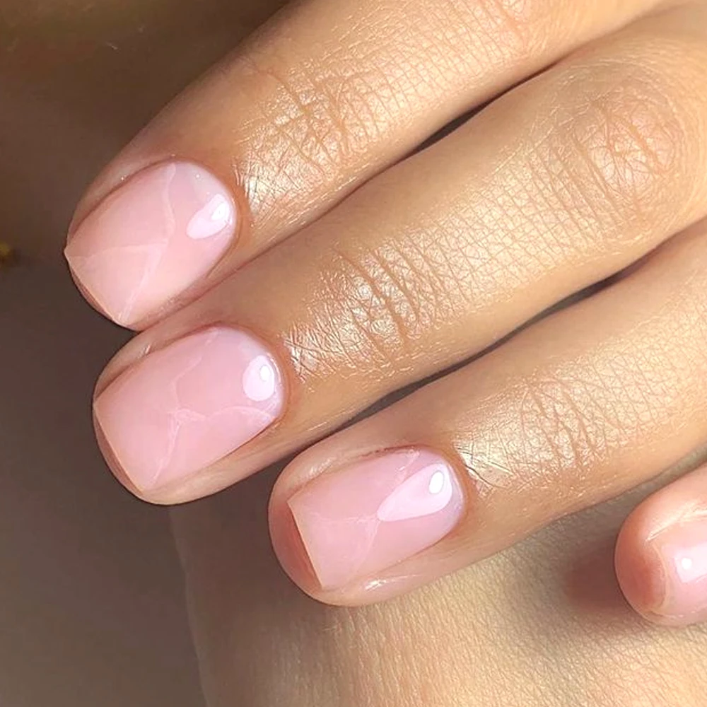 Nail Polish Tinovo Uno Nail Growth Pink Strengthener 3 IN 1 Normal Fast Dry 12ML Get Strong Repair Care Hardener Manicure