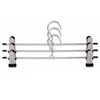 10pcs Coat Hangers Strong Clothes Hanger Drying Rack For Trouser Skirt Pants Non-Slip Stainless Steel Hangers Clothes Adjustable 3