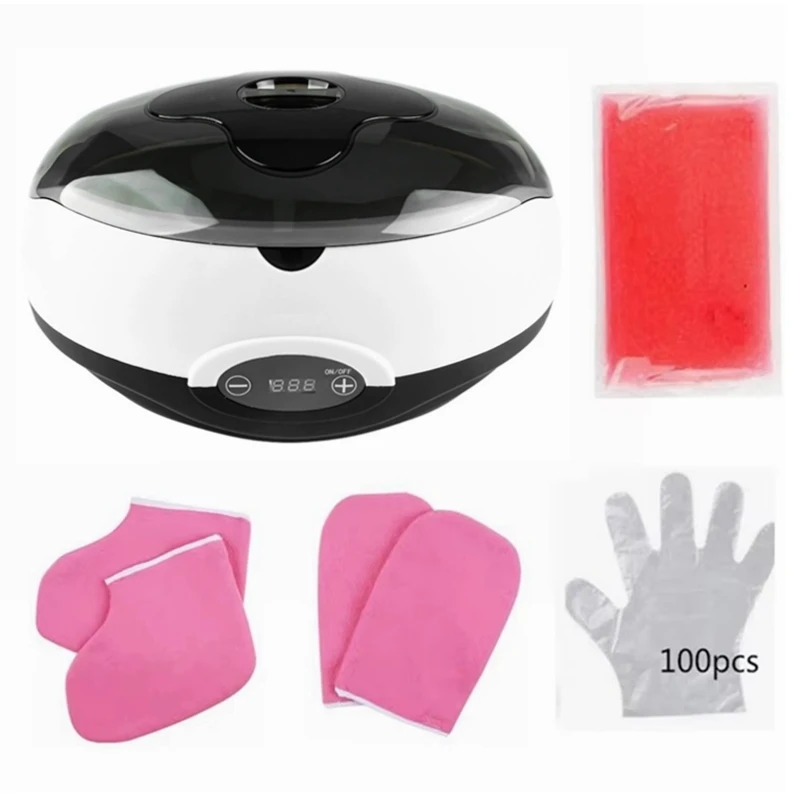 2.8L Paraffin Wax Heater Set SPA Paraffin Bath Hand Feet Whiten Wax Skin Treatment Machine LCD Display Warmer Machine
