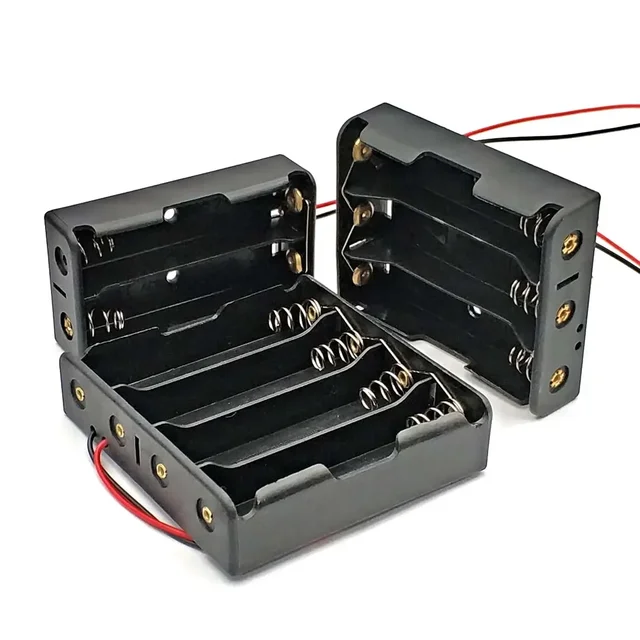 18650 boîtiers de batterie externe 1X 2X 3X 4X 18650 support de batterie boîte de rangement 1 2 3 4 18650 boîte de batterie parallèle 3