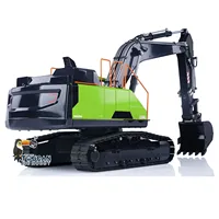 In Stock MTM EC380 RC Excavator 1/14 Remote Control Hydraulic Machine Metal Tracked Digger Engineering Trucks Vehicles TH22525 2