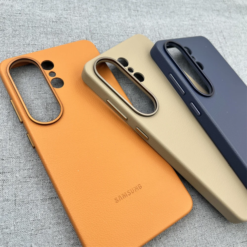 Luxury Leather Magnetic Wireless Charging Protector Shell with Gift Box
