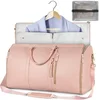 Customizable Outdoor Fitness Bag Large Capacity Travel Duffle Handbag Foldable Suitbag Waterproof Clothes Totes Gym Duffle Bag 2