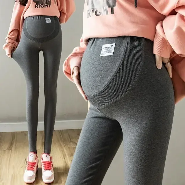 Adjustable Maternity Belly Binder Pants High-Waisted Slimming Smoothing Outerwear For Pregnant Women Spring Autumn Collection women pants maternity pants