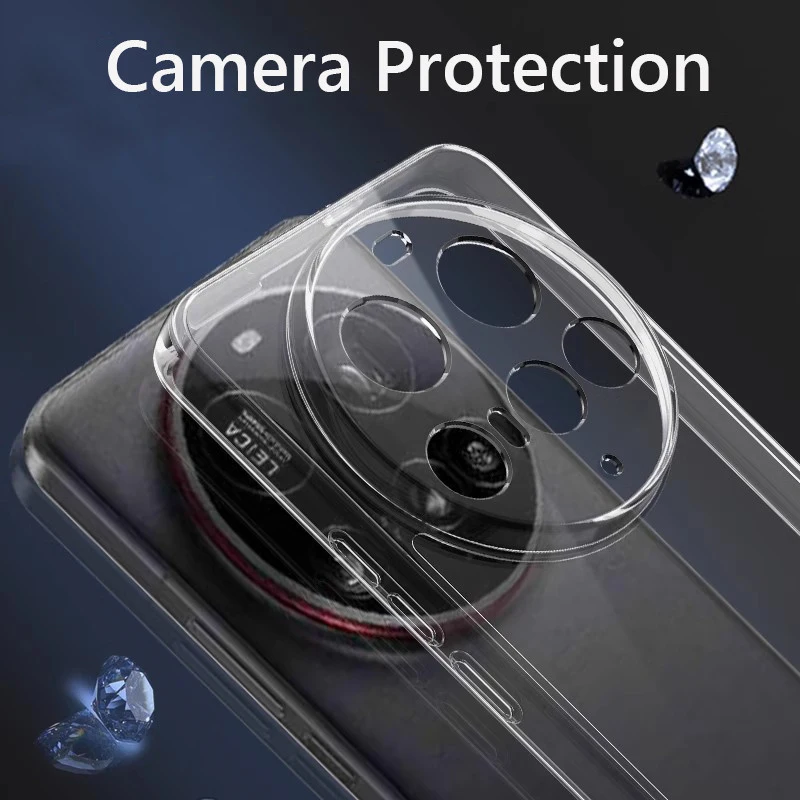 Premium Ultra Thin Clear TPU Phone Case - Soft and Durable Protection Cover