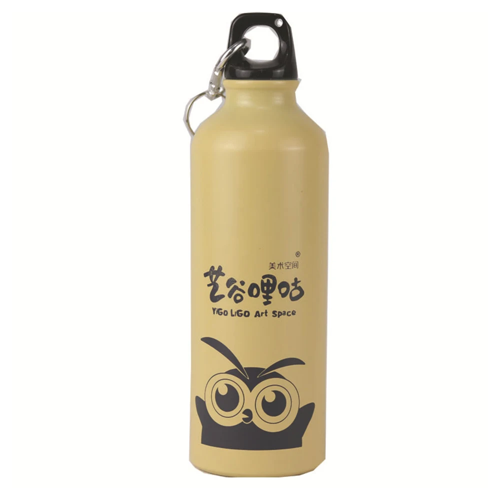 알루미늄 합금 야외 캠핑 운동 스포츠 물병 컵, 750ml