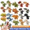 Jurassic Dinosaur Park Finger-biting Toys Snap Squad Tyrannosaurus Dino Mini Action Figure Model Fidget Toys for Children Kid 1