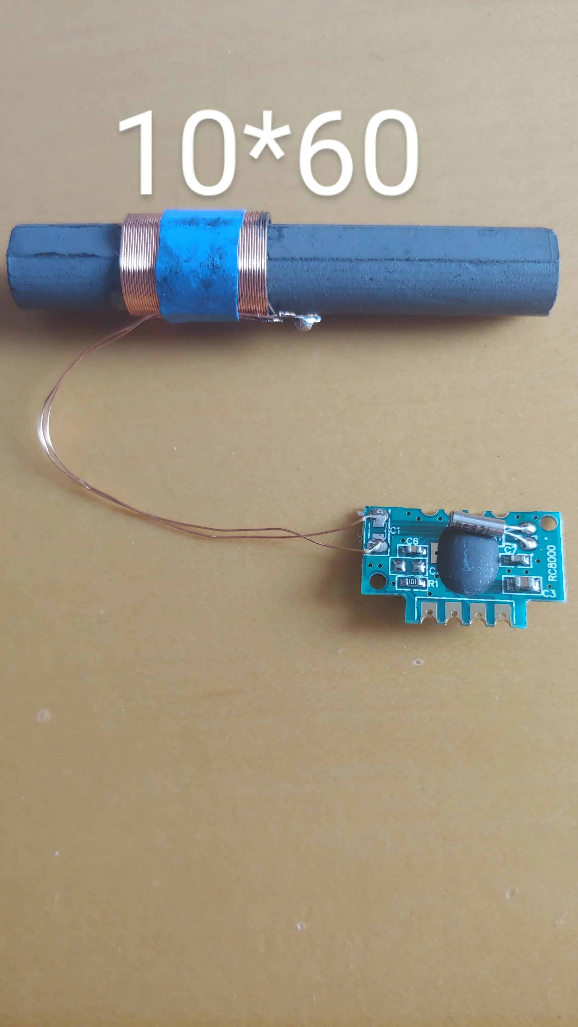

68.5K Chinese Code Radio Clock Module BPC Shangqiu Radio Clock High-performance Antenna Demodulation Module